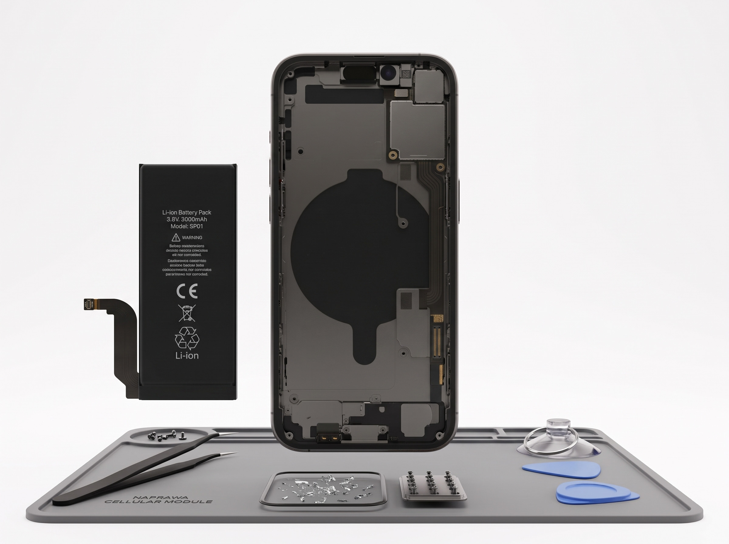 Battery replacement — Samsung A8