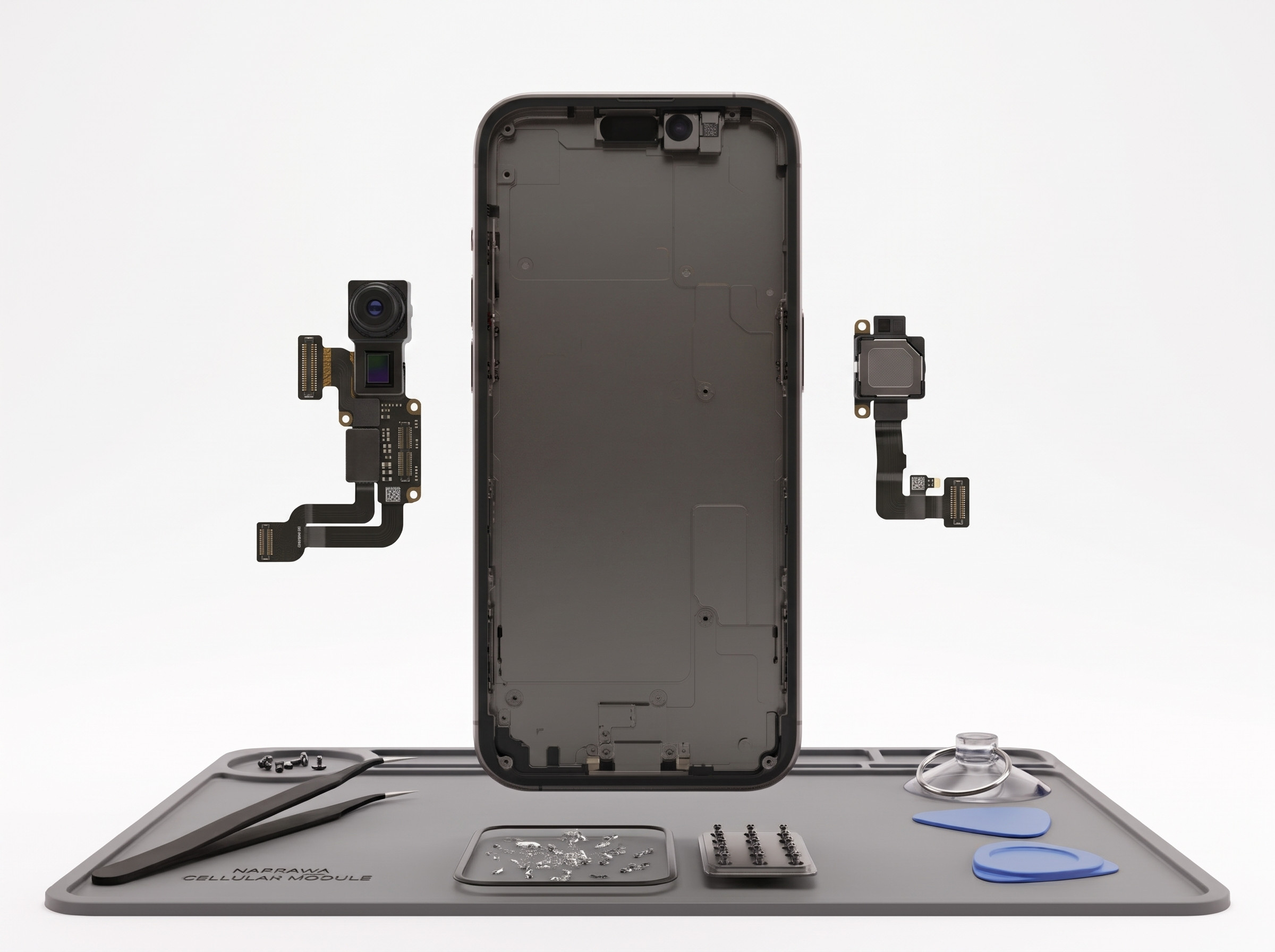 Wymiana przedniego aparatu — Samsung J6